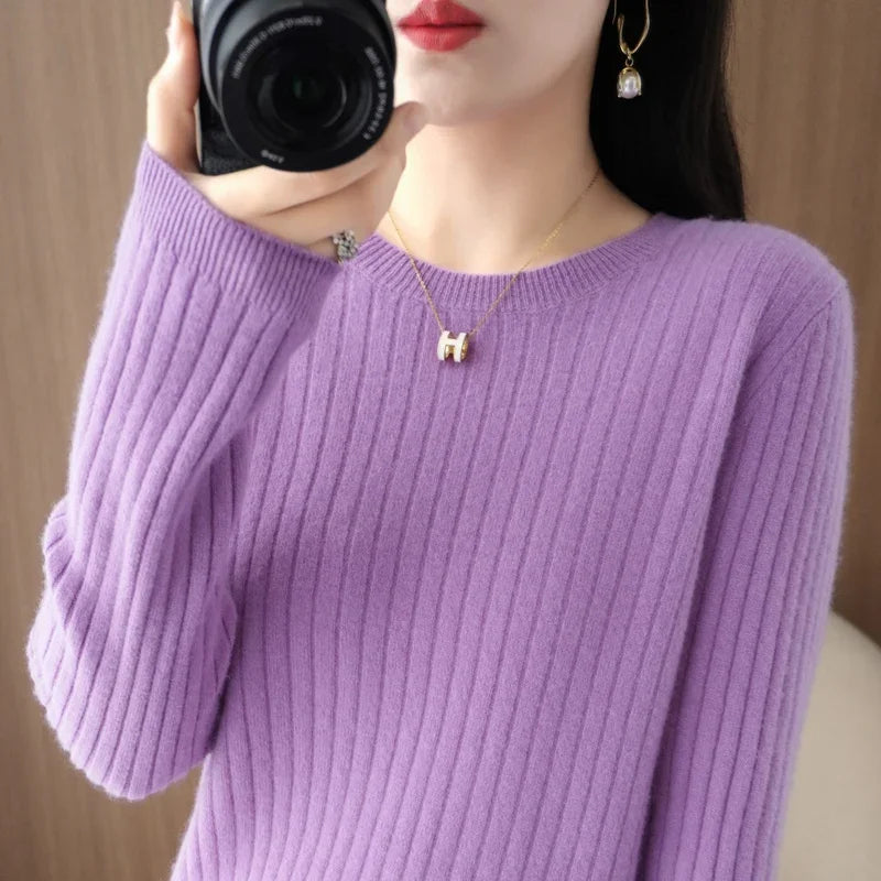 Women’s Oversized Stripe Sweater