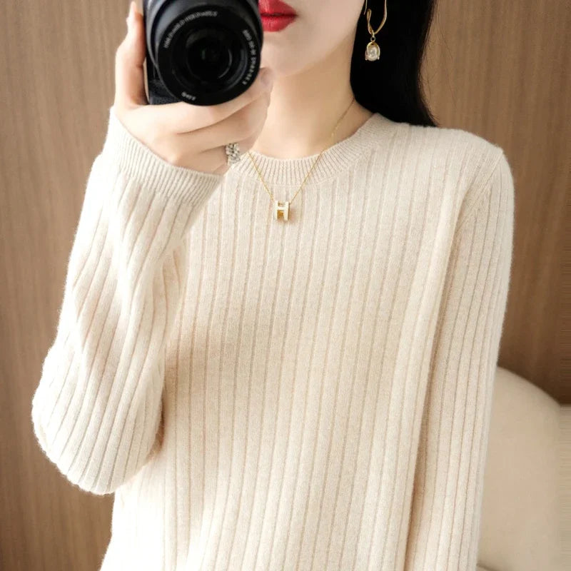 Women’s Oversized Stripe Sweater