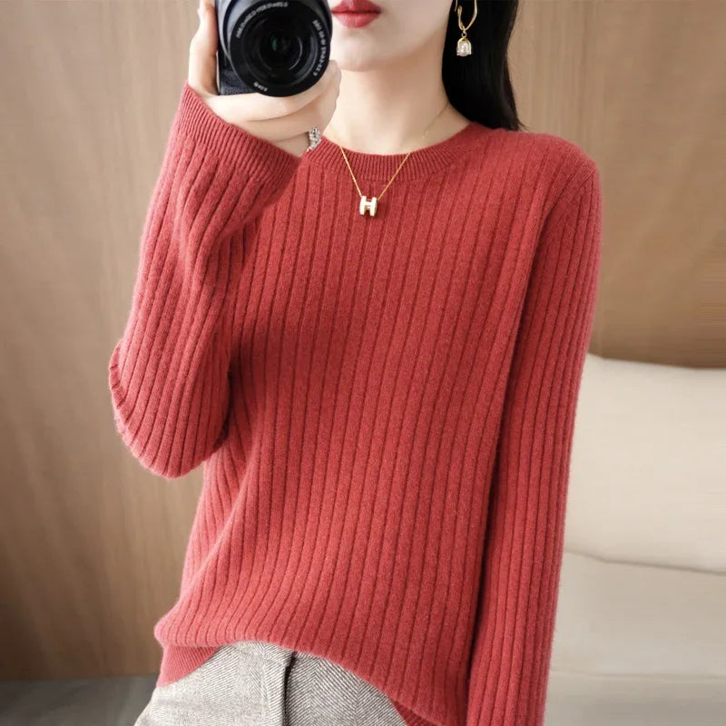 Women’s Oversized Stripe Sweater