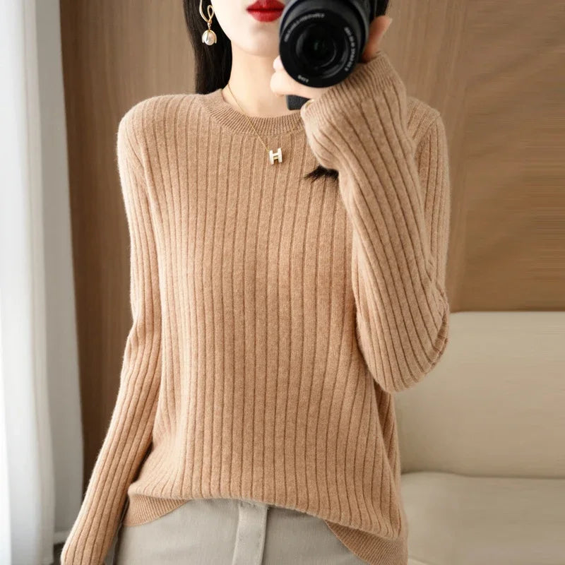 Women’s Oversized Stripe Sweater