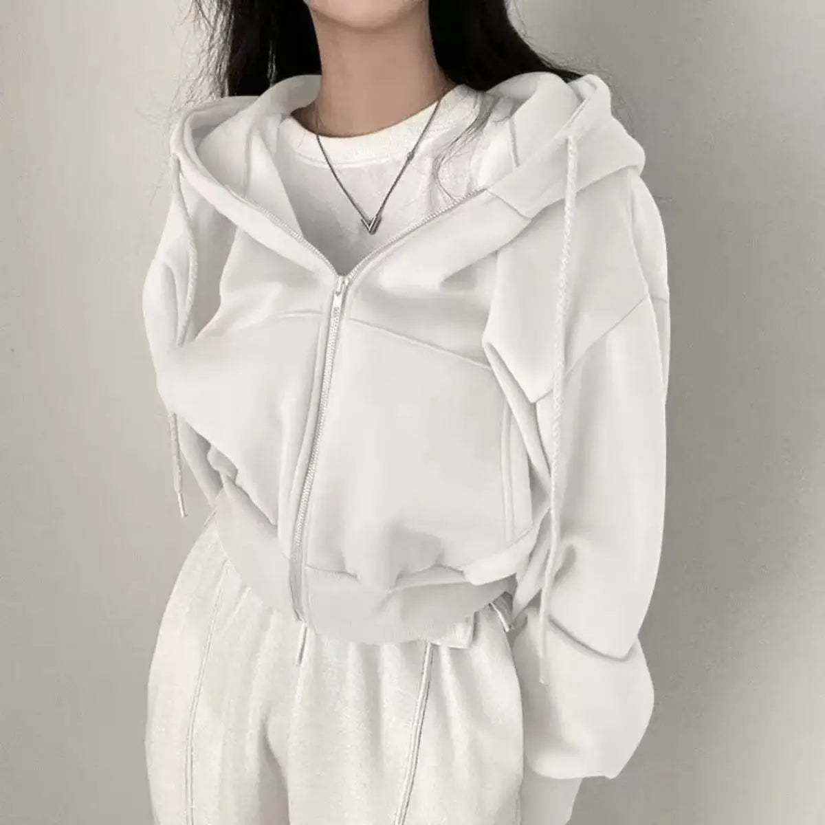 Women’s Hooded Zip-Up Hoodie
