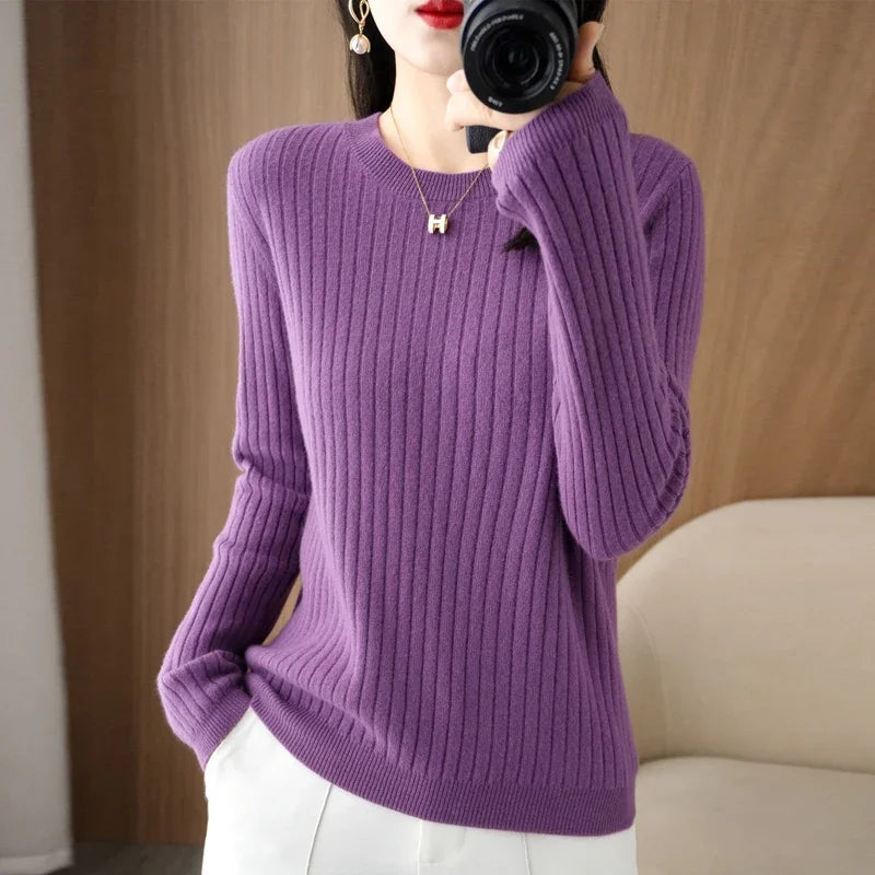 Women’s Oversized Stripe Sweater