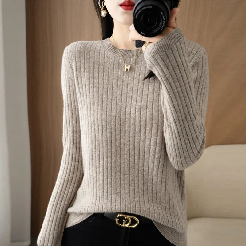 Women’s Oversized Stripe Sweater