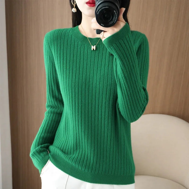 Women’s Oversized Stripe Sweater
