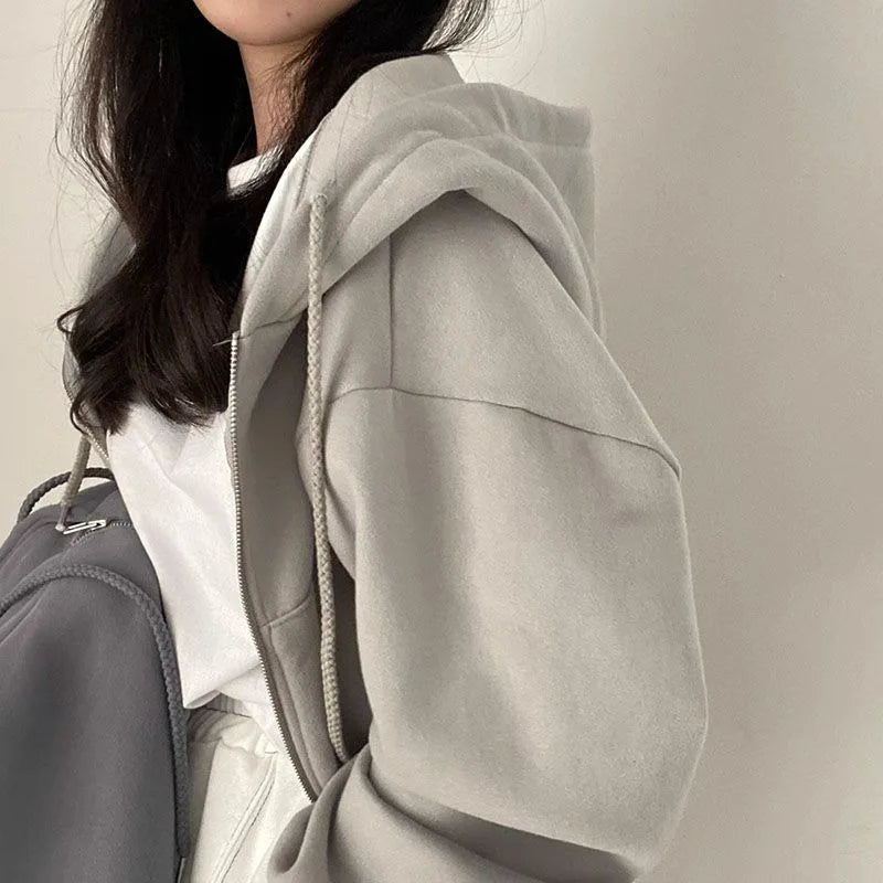 Women’s Hooded Zip-Up Hoodie