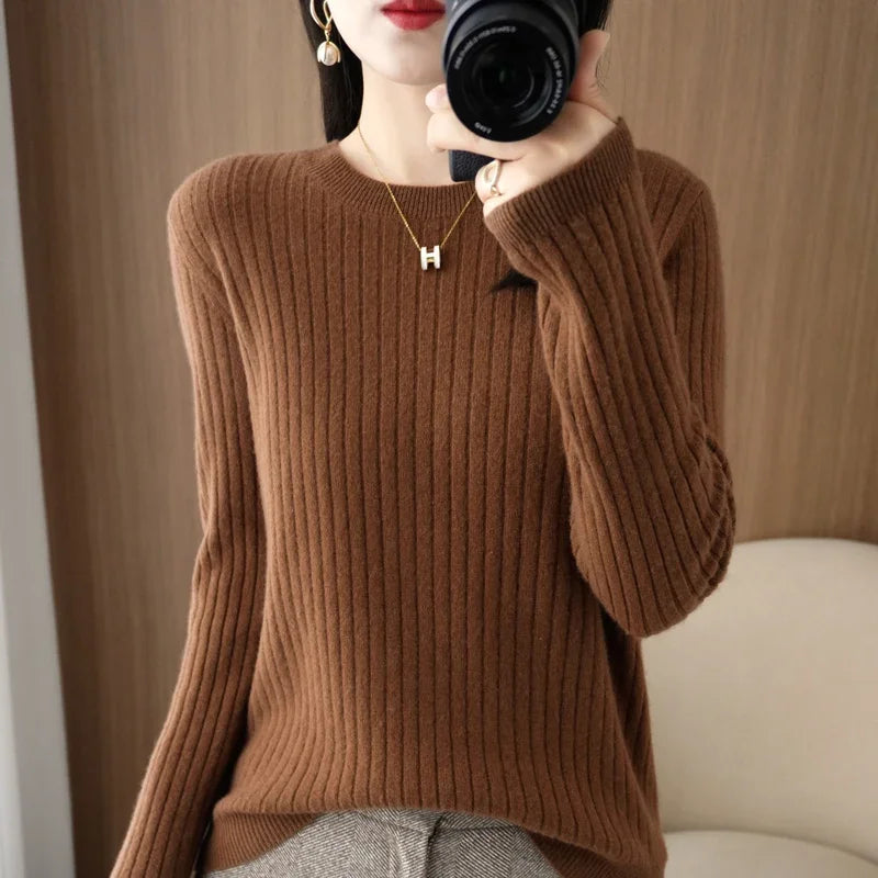 Women’s Oversized Stripe Sweater