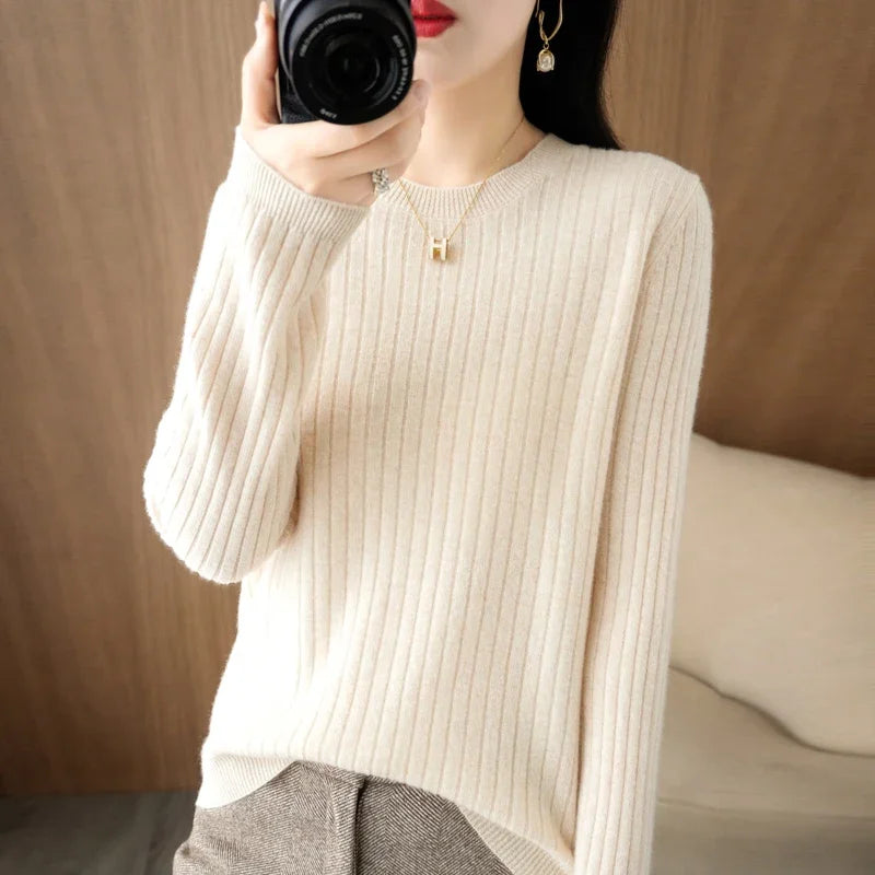 Women’s Oversized Stripe Sweater