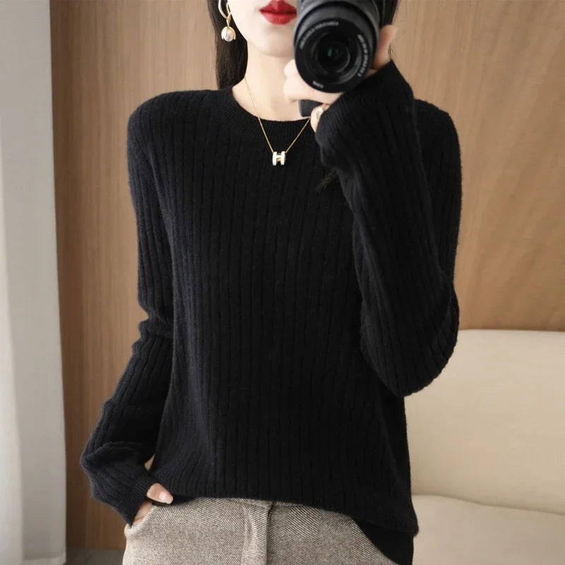 Women’s Oversized Stripe Sweater
