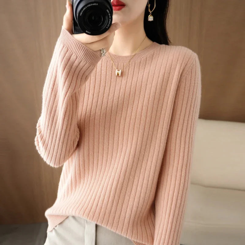 Women’s Oversized Stripe Sweater